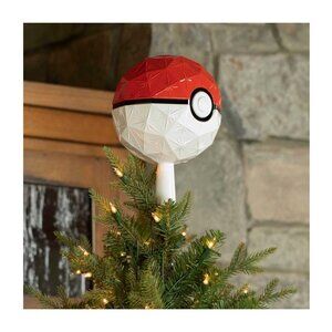 2019 Pokemon Center "Pokemon Holiday" PokeBall Tree Topper